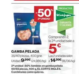 Supercor Gamba pelada oferta