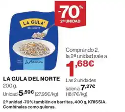 Supercor LA GULA DEL NORTE oferta