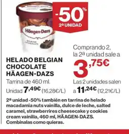 Supercor HÄAGEN-DAZS Helado belgian chocolate oferta