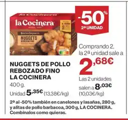 Supercor LA COCINERA Nuggets de pollo rebozado fino oferta