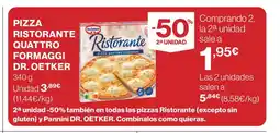 Supercor DR. OETKER Pizza ristorante quattro formaggi oferta