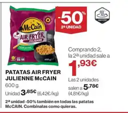 Supercor MCCAIN Patatas air fryer julienne oferta