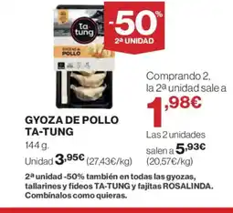 Supercor TA-TUNG Gyoza de pollo oferta