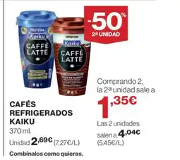 Supercor KAIKU Caffè latte refrigerados oferta