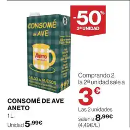 Supercor ANETO Consomé de ave oferta