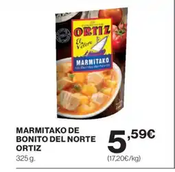 Supercor ORTIZ Marmitako de bonito del norte oferta