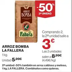 Supercor LA FALLERA Arroz bomba oferta