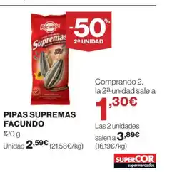 Supercor FACUNDO Pipas supremas oferta