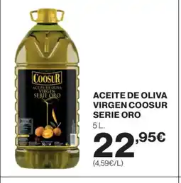 Supercor Aceite de oliva virgen coosur serie oro oferta