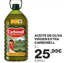 Supercor CARBONELL Aceite de oliva virgen extra oferta