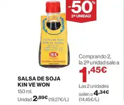 Supercor Salsa de soja kin ve won oferta
