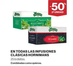 Supercor HORNIMANS En todas las infusiones clásicas oferta