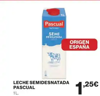 Supercor PASCUAL Leche semidesnatada oferta