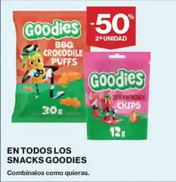 Supercor GOODIES En todos los snacks oferta