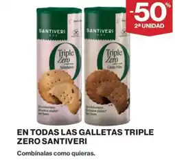 Supercor SANTIVERI En todas las galletas triple zero oferta