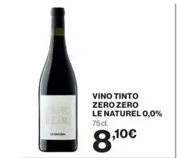 Supercor Vino tinto zero zero le naturel 0,0% oferta