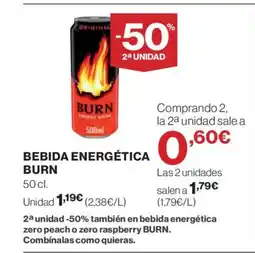 Supercor BURN Bebida energética oferta