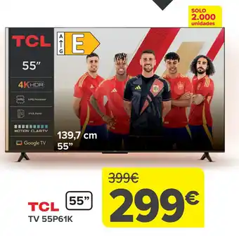 TCL TV 55P61K