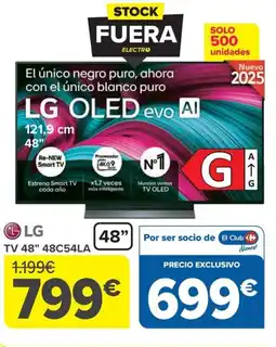 Carrefour LG TV 48" 48C54LA oferta