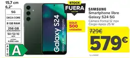 Carrefour SAMSUNG Smartphone libre Galaxy S24 5G oferta