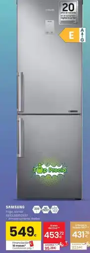 Eroski Samsung - frigo combi rb33j3515s9/ef oferta