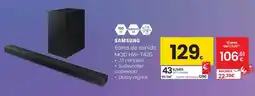 Eroski Samsung - barra de sonido mod hw-t420 oferta
