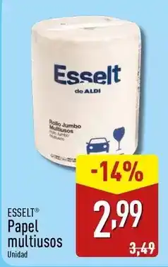 ALDI Esselt - papel multiusos oferta