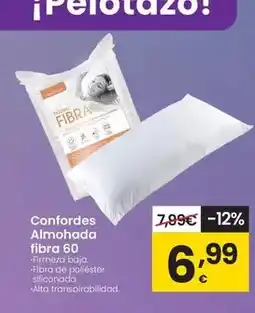 Eroski Confordés - almohada fibra 60 oferta
