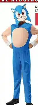 Sonic the hedgehog - disfraz