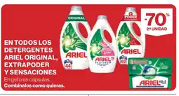 Supercor En todos los detergentes extrapoder y sensaciones oferta
