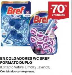 Supercor En colgadores wc bref formato duplo oferta