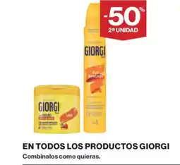 Supercor GIORGI En todos los productos oferta