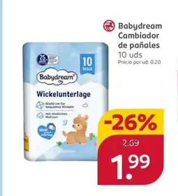 Rossmann BABYDREAM Cambiador de pañales oferta