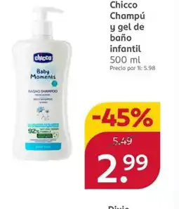 Rossmann CHICCO Champú y gel de infantil oferta