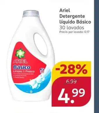 Rossmann ARIEL Detergente Líquido Básico oferta