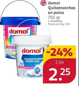 Rossmann DOMOL Quitamanchas en polvo oferta