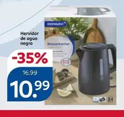 Rossmann Hervidor de agua negro oferta