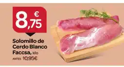 Supermercados El Jamón Solomillo de Cerdo Blanco Faccsa oferta