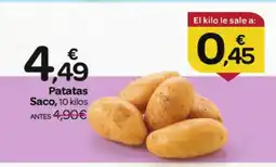 Supermercados El Jamón Patatas Saco oferta