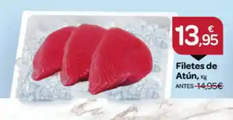 Supermercados El Jamón Filetes de Atún oferta