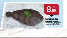 Supermercados El Jamón Lenguado Elaborado, oferta