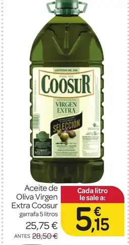 Supermercados El Jamón COOSUR Aceite de Oliva Virgen Extra oferta