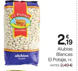 Supermercados El Jamón EL POTAJE Alubias Blancas oferta