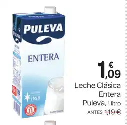 Supermercados El Jamón PULEVA Leche Clásica Entera oferta
