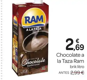 Supermercados El Jamón RAM Chocolate a la Taza oferta