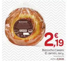 Supermercados El Jamón EL JAMÓN Bizcocho Casero oferta
