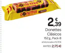 Supermercados El Jamón DONETTES Clásicos oferta