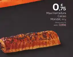 Supermercados El Jamón Maxi Herradura Cacao Mondat oferta