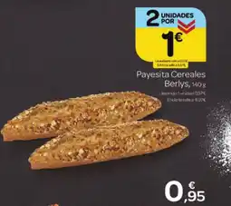 Supermercados El Jamón Payesita Cereales Berlys oferta