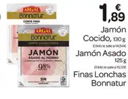 Supermercados El Jamón BONNATUR Jamón Cocido oferta